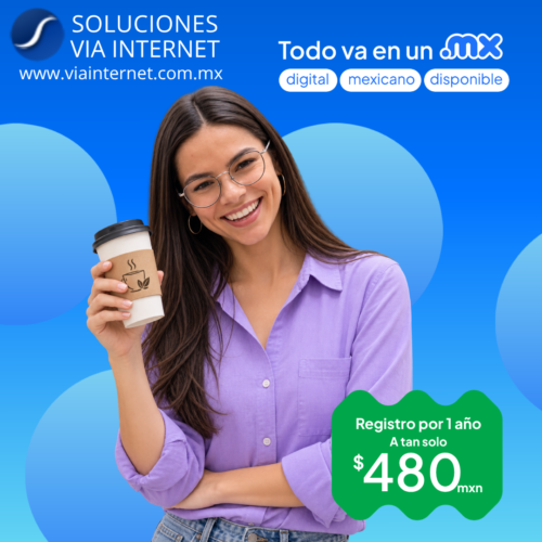 Dominio mx en promocion
